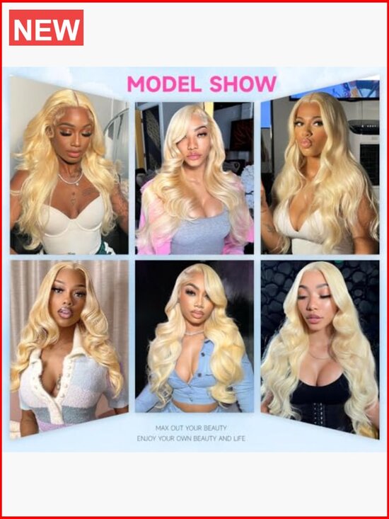 Human Hair 13x6 Lace Front Wig 200 Density Body Wave Glueless Pre Plucked